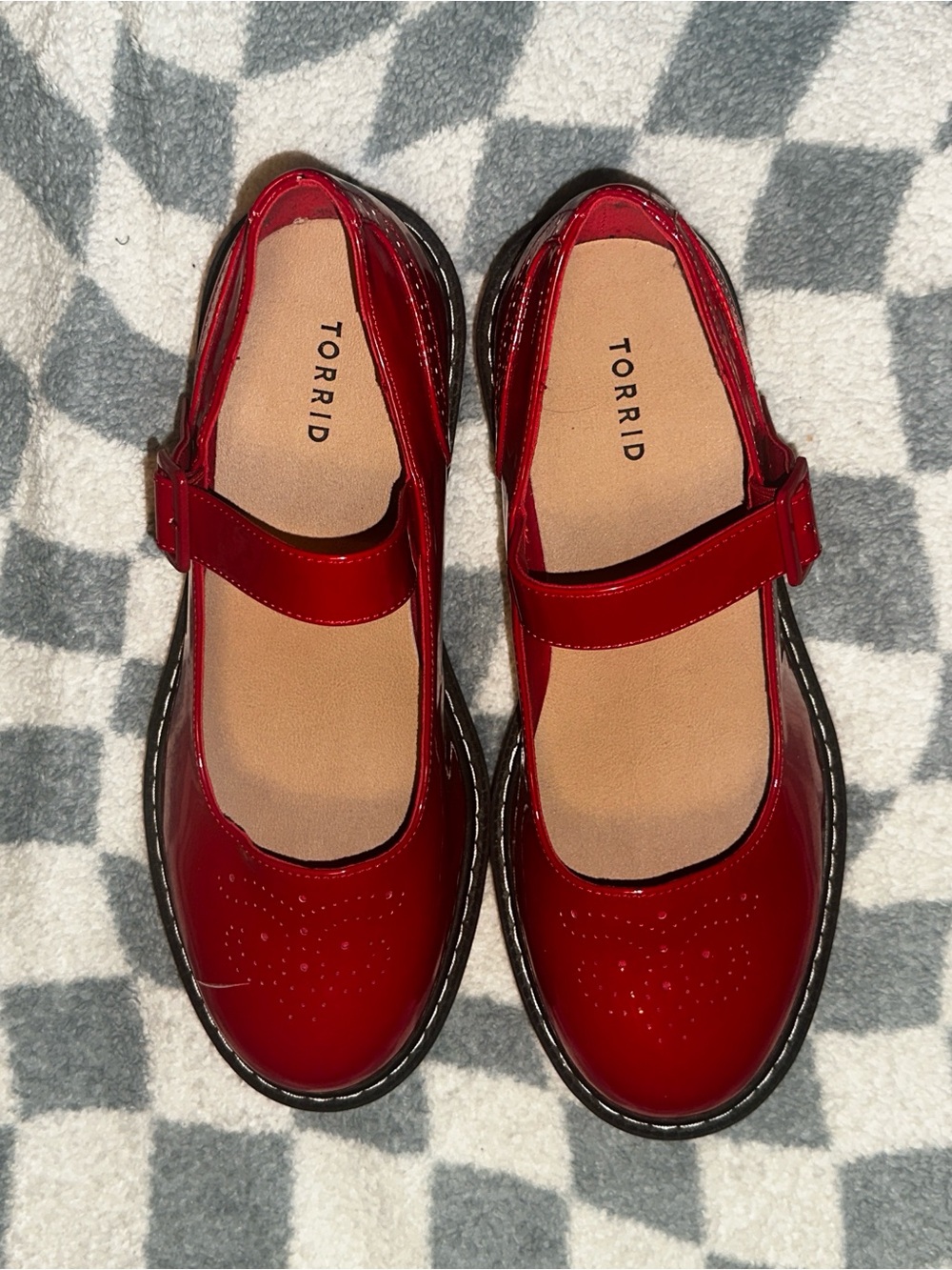 TORRID Women’s Red Mary Jane Shoes US 13 WW